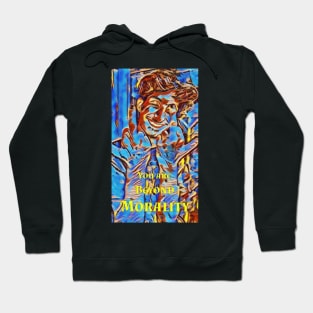 You Are Beyond Morality Cool Blue Guy Hoodie